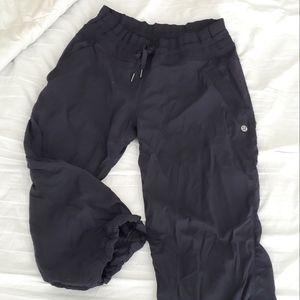 Lululemon dance studio crop on black